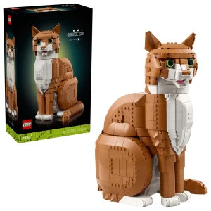LEGO 21376 Rudy kot | zestaw kolekcjonerski do składania