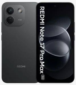 Xiaomi Redmi Note 17 Pro Max 5G 8GB RAM 256GB - Black