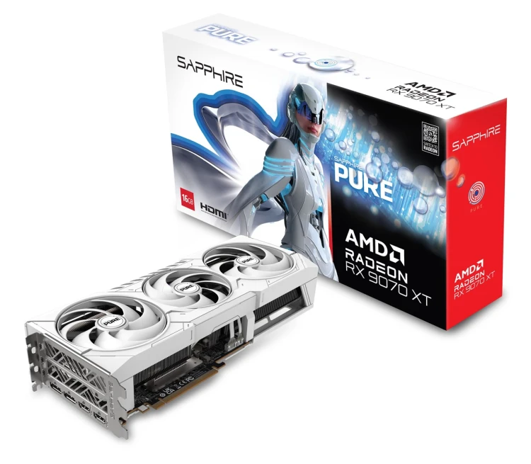 Sapphire Technology Karta graficzna Radeon RX 9070 XT PURE 16GB OC GDDR6_8.jpg