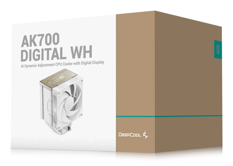 Chłodzenie procesora aktywne DeepCool AK700 Digital WH_8.jpg