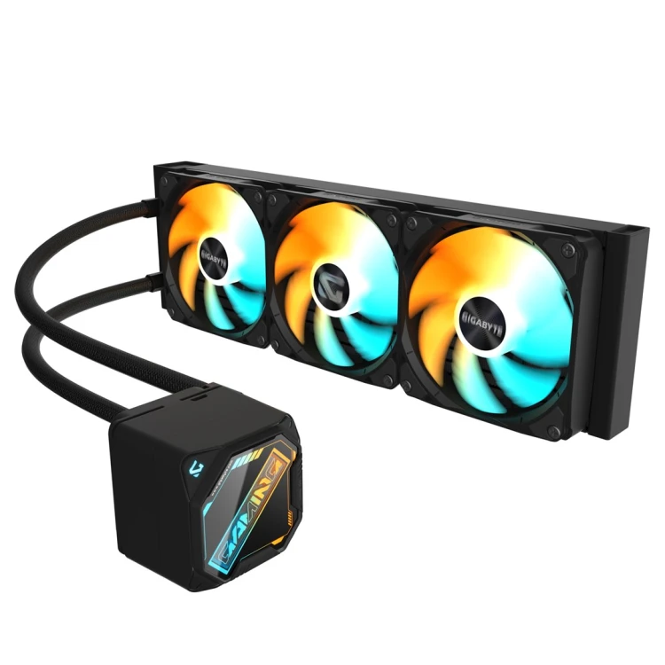 Chłodzenie wodne procesora CPU Gigabyte Gaming 360 Czarne 120mm 4-pin_5.jpg