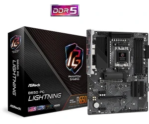 ASRock B650 PG LIGHTNING AM5 DDR5 ATX Płyta główna
