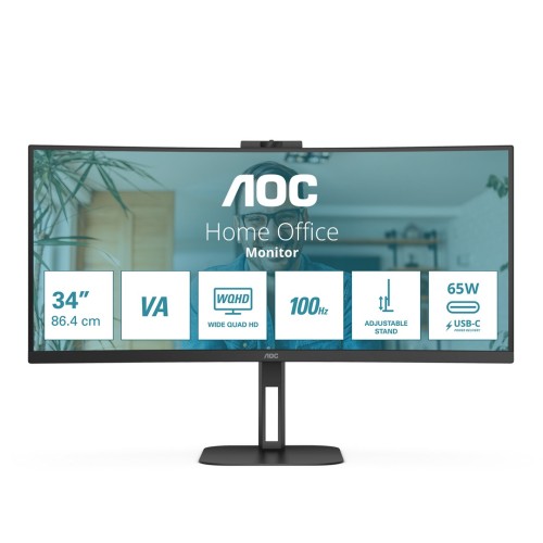 AOC V5 CU34V5CW monitor komputerowy 86,4 cm (34") 3440 x 1440 px Wide Quad HD LED Czarny_1.jpg