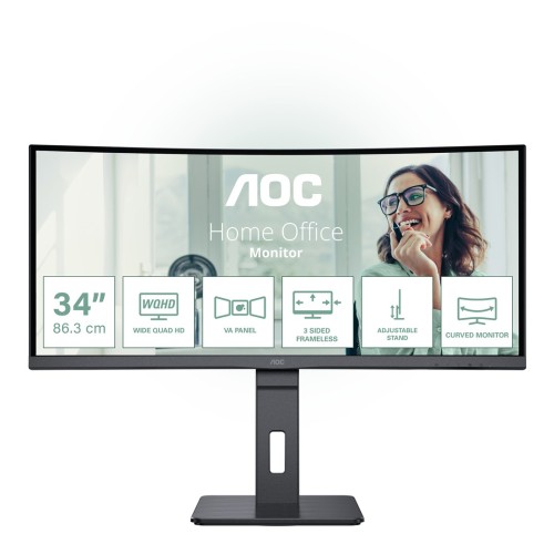 Zakrzywiony Monitor 34 cale AOC CU34P3CV UWQHD VA 100Hz 4ms Głośniki_1.jpg