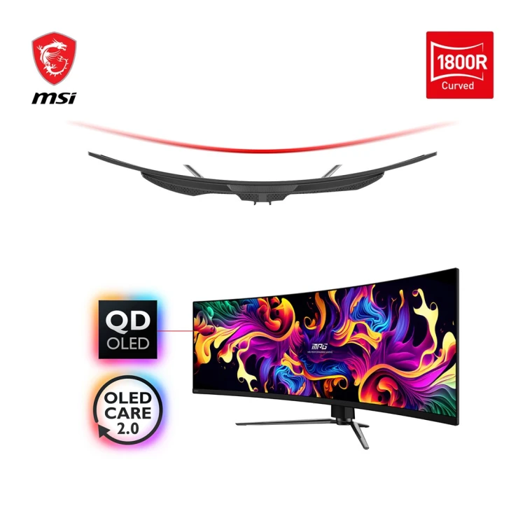 MSI MPG 491CQPDE QD-OLED monitor komputerowy 124,5 cm (49") 5120 x 1440 px Dual QHD Czarny_3.jpg