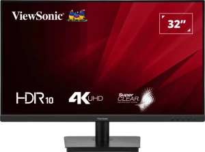 Viewsonic VA VS19992 monitor komputerowy 81,3 cm (32") 3840 x 2160 px 4K Ultra HD LED Czarny