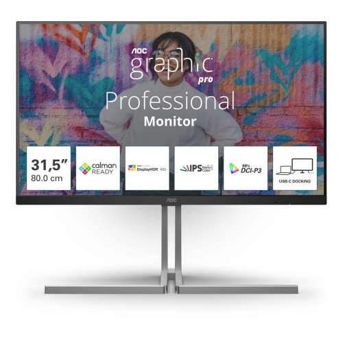 AOC U3 U32U3CV monitor komputerowy 80 cm (31.5") 3840 x 2160 px 4K Ultra HD LCD Czarny_1.jpg