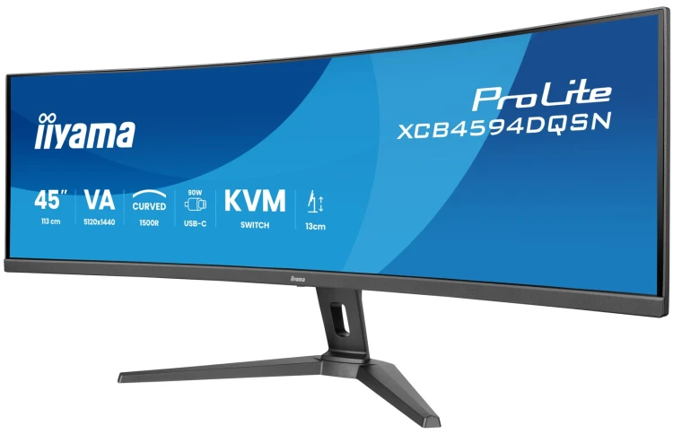 Monitor LED iiyama ProLite XCB4594DQSN-B1 44,5 " 5120 x 1440 px VA_4.jpg