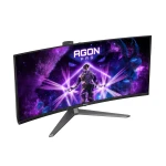 AOC AGON PRO AG346UCD monitor komputerowy 86,4 cm (34") 3440 x 1440 px Wide Quad HD QD-OLED Czarny, Szary_9.jpg