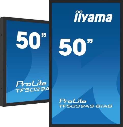 iiyama TF5039AS-B1AG monitor komputerowy 125,7 cm (49.5") 3840 x 2160 px 4K Ultra HD LED Ekran dotykowy Czarny_1.jpg