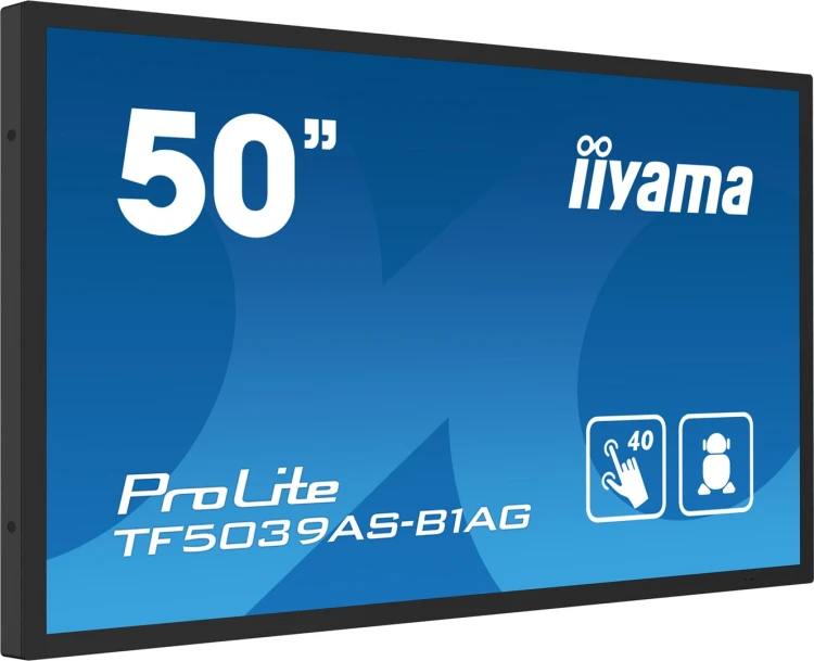 iiyama TF5039AS-B1AG monitor komputerowy 125,7 cm (49.5") 3840 x 2160 px 4K Ultra HD LED Ekran dotykowy Czarny_5.jpg