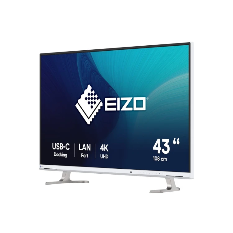 EIZO FlexScan EV4340X-WT monitor komputerowy 108 cm (42.5") 3840 x 2160 px 4K Ultra HD LCD Biały_2.jpg