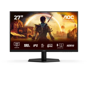 AOC Q27G42XEP monitor komputerowy 68,6 cm (27") 2560 x 1440 px Quad HD LCD Czarny, Czerwony