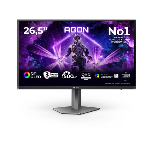 AOC AG276QKD2 26,5" QD-OLED Monitor QHD 500Hz 2xHDMI DP Głośniki_1.jpg