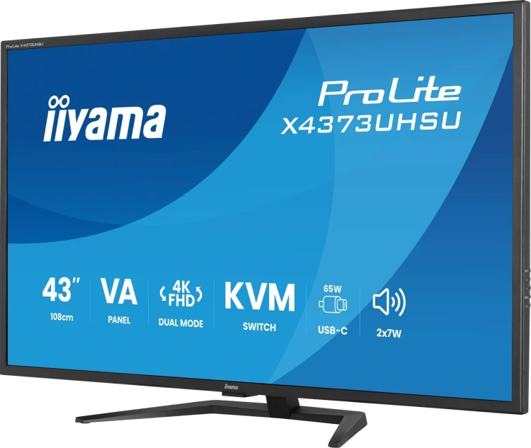 iiyama ProLite X4373UHSU-B2 monitor komputerowy 108 cm (42.5") 3840 x 2160 px 4K Ultra HD LED Czarny_5.jpg