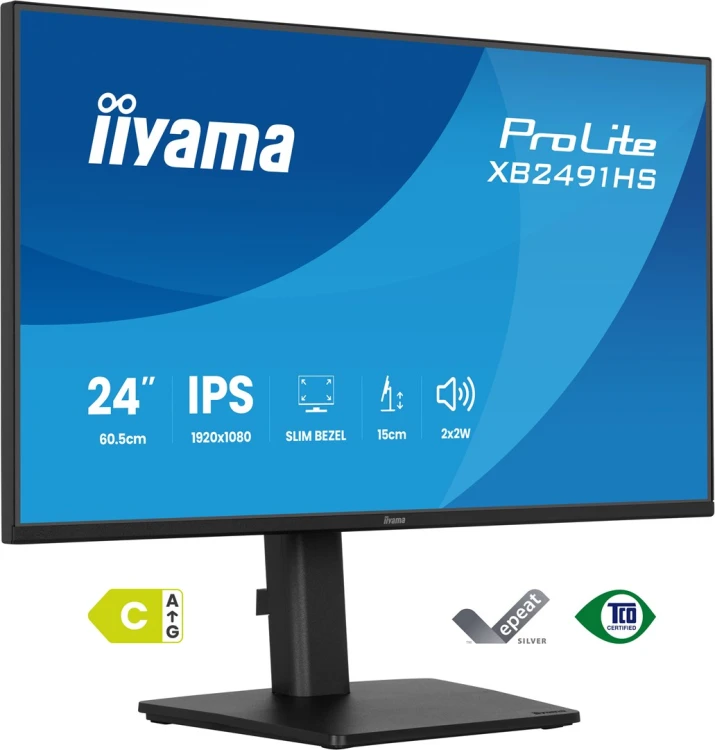 Monitor iiyama ProLite XB2491HS-B1 24 IPS LED (HDMI, DP) 1ms 120Hz_1.jpg