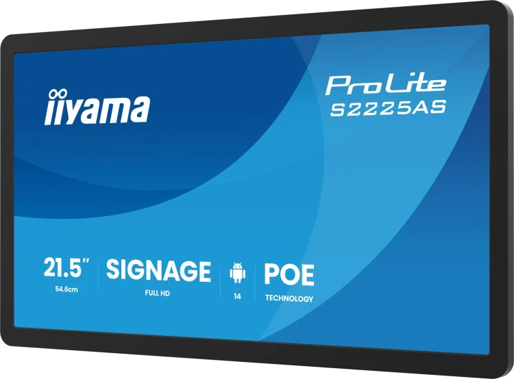 iiyama ProLite S2225AS-B1P Płaski panel Digital Signage 54,6 cm (21.5") LCD Wi-Fi 500 cd/m² Full HD Czarny Procesor wbudowany Android 24/7_4.jpg