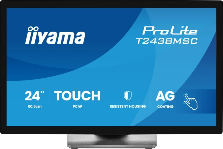 iiyama ProLite T2438MSC-B2 monitor komputerowy 60,5 cm (23.8") 1920 x 1080 px Full HD LED Ekran dotykowy Czarny_4.jpg