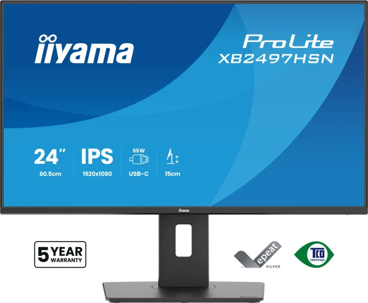 iiyama ProLite XB2497HSN-B1 monitor komputerowy 60,5 cm (23.8") 1920 x 1080 px Full HD LED Czarny_3.jpg