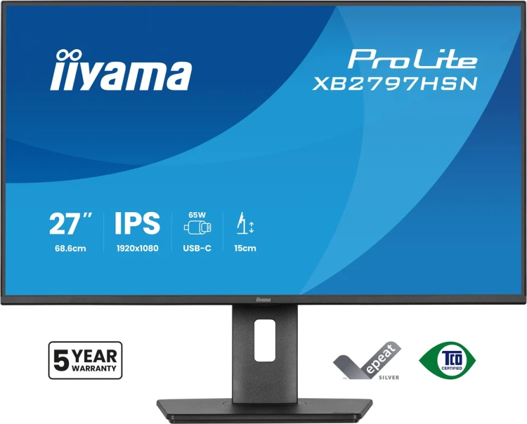 iiyama ProLite XB2797HSN-B1 monitor komputerowy 68,6 cm (27") 1920 x 1080 px Full HD LCD Czarny_3.jpg