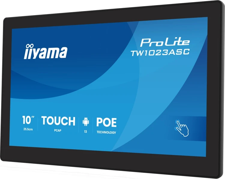 iiyama TW1023ASC-B3P signage display Kiosk 25,6 cm (10.1") Wi-Fi 385 cd/m² WXGA Czarny Ekran dotykowy Procesor wbudowany Android 24/7_4.jpg