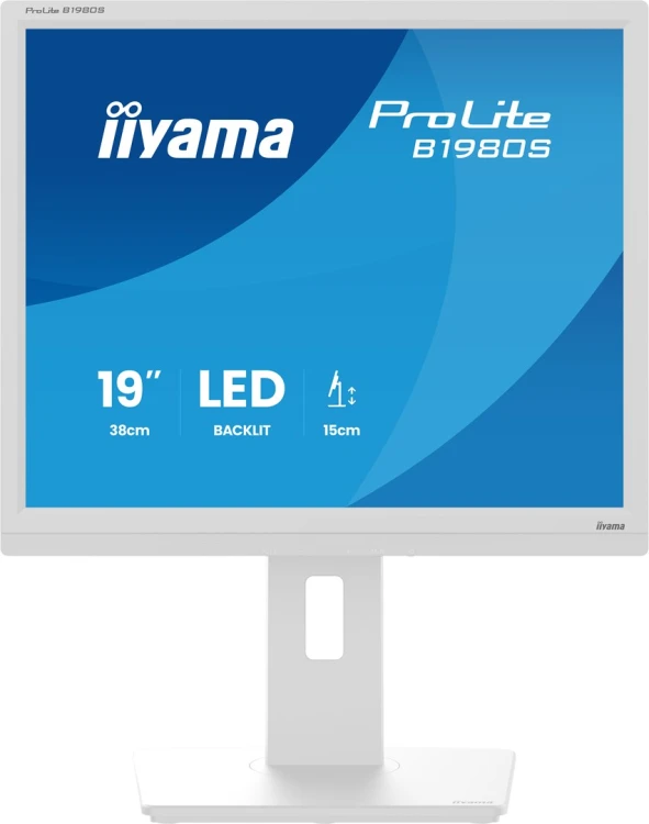 iiyama ProLite B1980S-W1 monitor komputerowy 48,3 cm (19") 1280 x 1024 px SVGA LED Biały_5.jpg