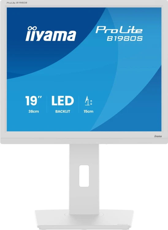 iiyama ProLite B1980S-W1 monitor komputerowy 48,3 cm (19") 1280 x 1024 px SVGA LED Biały_6.jpg