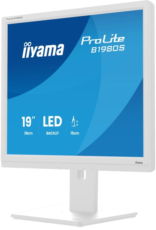 iiyama ProLite B1980S-W1 monitor komputerowy 48,3 cm (19") 1280 x 1024 px SVGA LED Biały_7.jpg