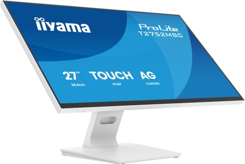 iiyama ProLite T2752MSC-W1AG monitor komputerowy 68,6 cm (27") 1920 x 1080 px Full HD LCD Ekran dotykowy Biały_1.jpg