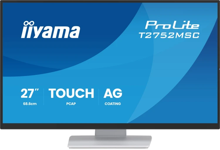 iiyama ProLite T2752MSC-W1AG monitor komputerowy 68,6 cm (27") 1920 x 1080 px Full HD LCD Ekran dotykowy Biały_4.jpg
