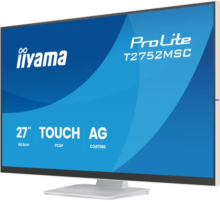 iiyama ProLite T2752MSC-W1AG monitor komputerowy 68,6 cm (27") 1920 x 1080 px Full HD LCD Ekran dotykowy Biały_5.jpg