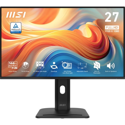 MSI Pro MP275PGDE E14 monitor komputerowy 68,6 cm (27") 1920 x 1080 px Full HD LCD Czarny_1.jpg