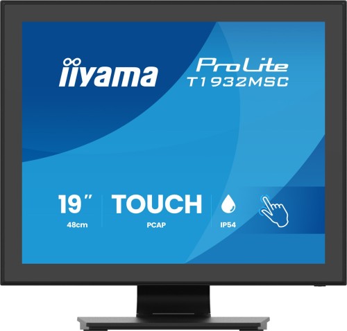 iiyama ProLite T1932MSC-B2S monitor komputerowy 48,3 cm (19") 1280 x 1024 px SXGA LED Ekran dotykowy Czarny_1.jpg
