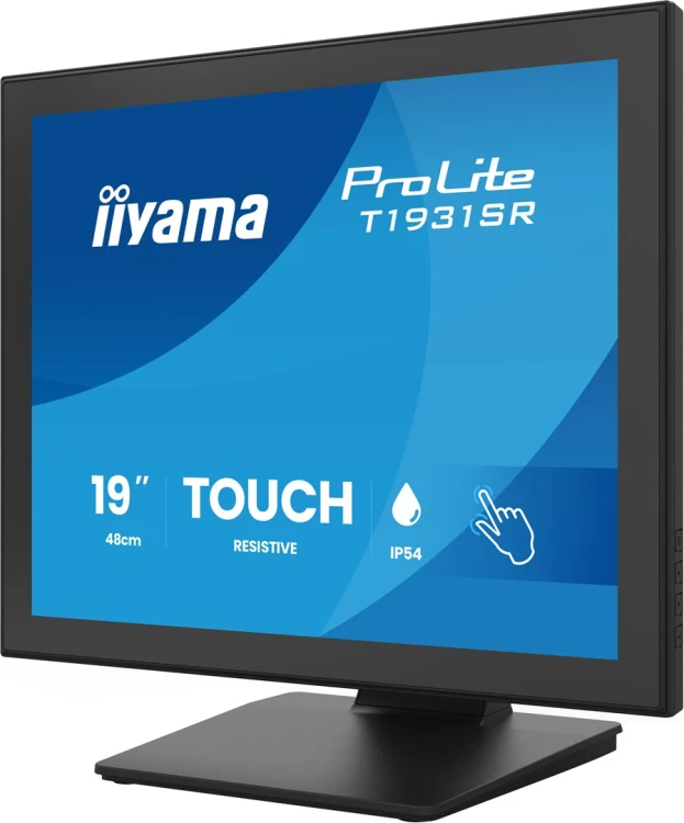 iiyama ProLite T1931SR-B2S monitor komputerowy 48,3 cm (19") 1280 x 1024 px SXGA LCD Ekran dotykowy Stół Czarny_10.jpg