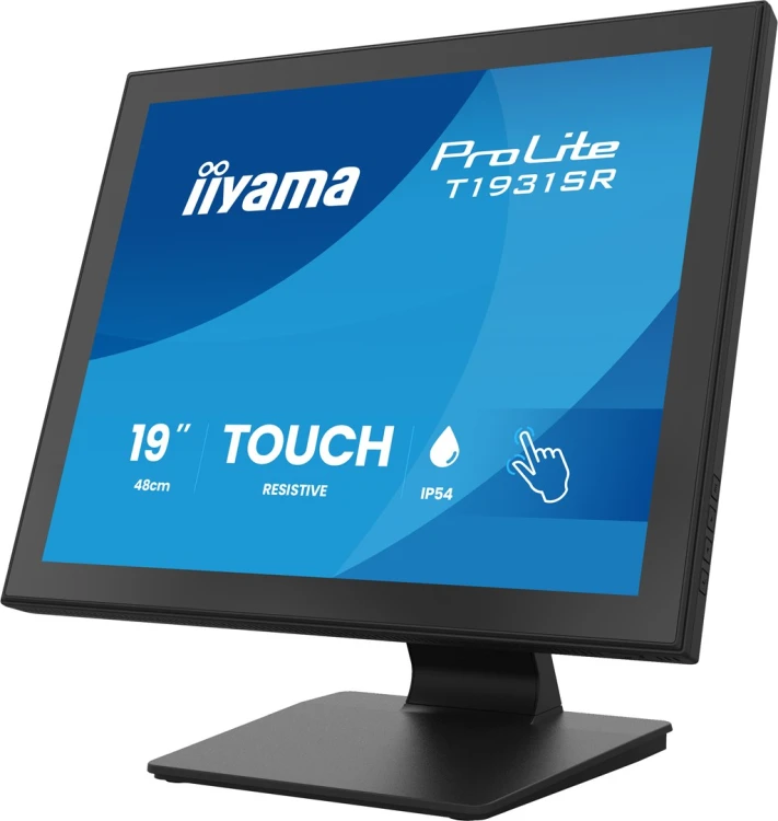 iiyama ProLite T1931SR-B2S monitor komputerowy 48,3 cm (19") 1280 x 1024 px SXGA LCD Ekran dotykowy Stół Czarny_11.jpg