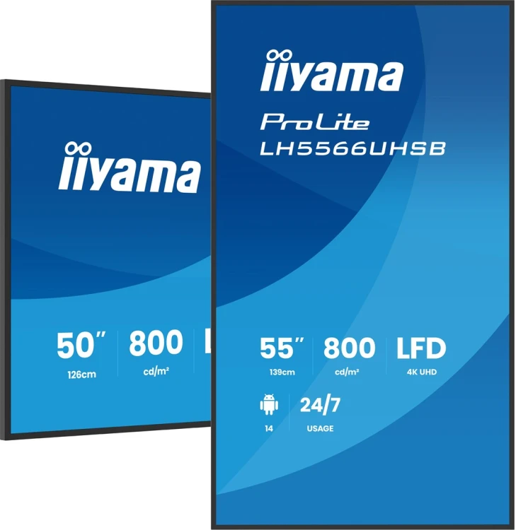Monitor LED iiyama LH5566UHSB-B1AG 55 " 3840 x 2160 px IPS / PLS_5.jpg