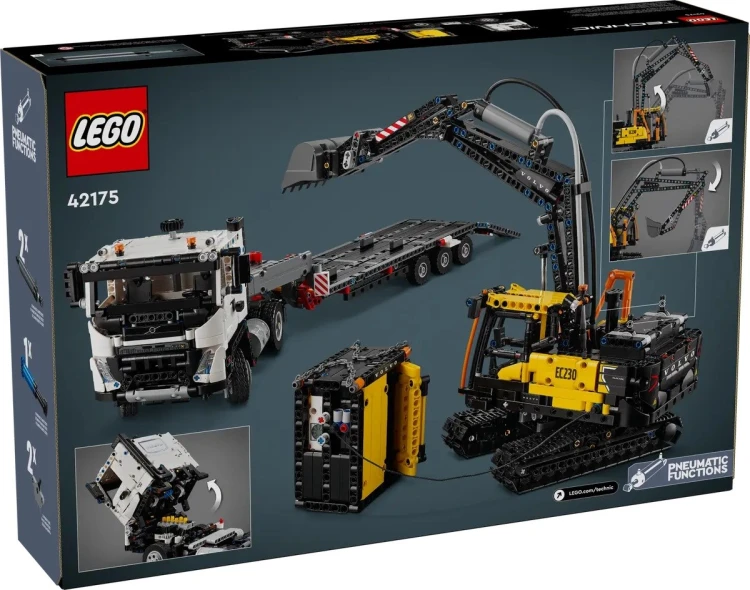 LEGO Technic 42175 Ciężarówka Volvo FMX i koparka EC230 Electric_8.jpg