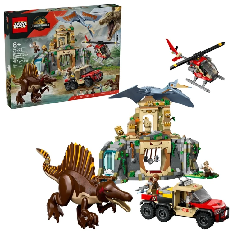 LEGO Jurassic World 76976 Lotnicza misja Spinozaura i Quetzalcoatla_1.jpg
