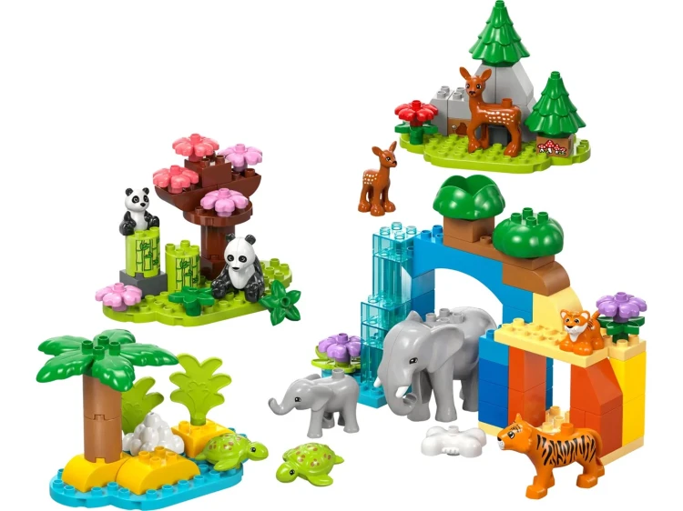 LEGO Duplo 10446 Rodziny dzikich zwierząt 3 w 1 2+ Duży Zestaw_4.jpg