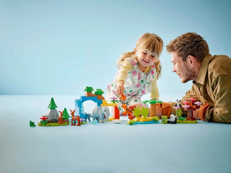 LEGO Duplo 10446 Rodziny dzikich zwierząt 3 w 1 2+ Duży Zestaw_8.jpg