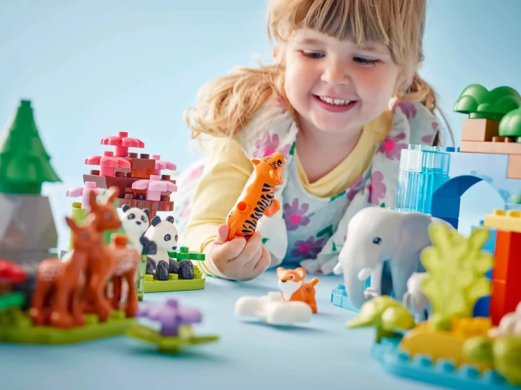 LEGO Duplo 10446 Rodziny dzikich zwierząt 3 w 1 2+ Duży Zestaw_9.jpg