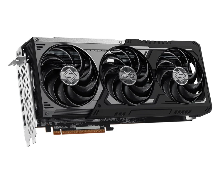 Karta graficzna AMD ASRock Radeon RX 9070 XT Steel Legend Dark 16GB GDDR6_4.jpg