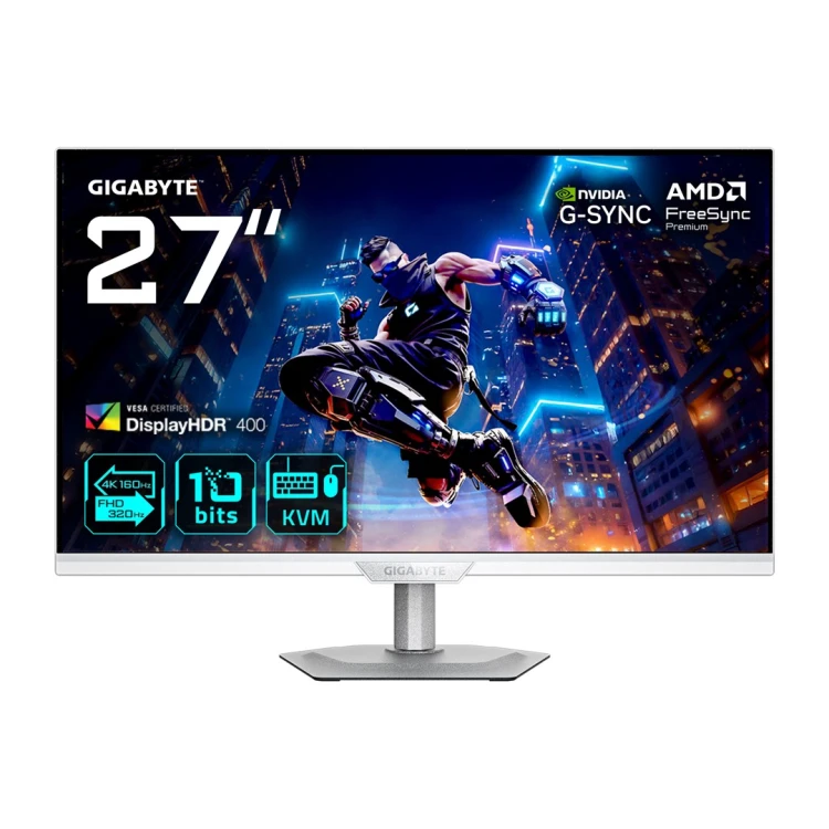 Monitor Gigabyte M27UP ICE 27" 4K 160Hz IPS HDR Gamingowy Biały_1.jpg