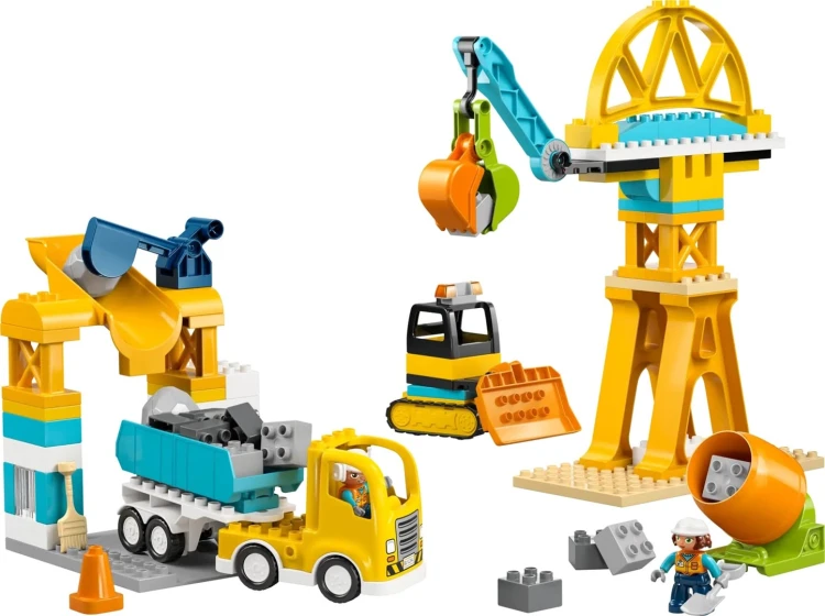 Klocki LEGO DUPLO Plac budowy 3 w 1 z pojazdami 84 elementy_4.jpg