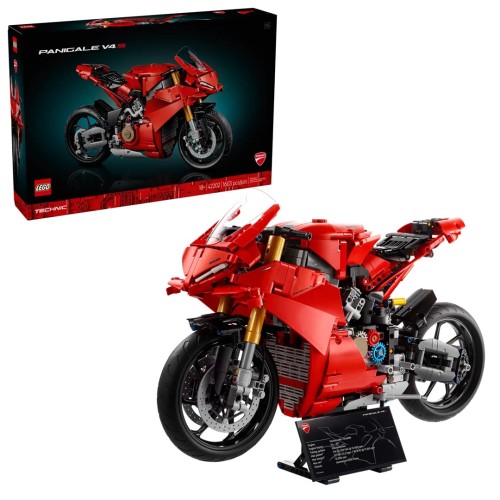 Klocki LEGO Technic motocykl Ducati Panigale V4 S 42202 1:5 1603 elementów_1.jpg