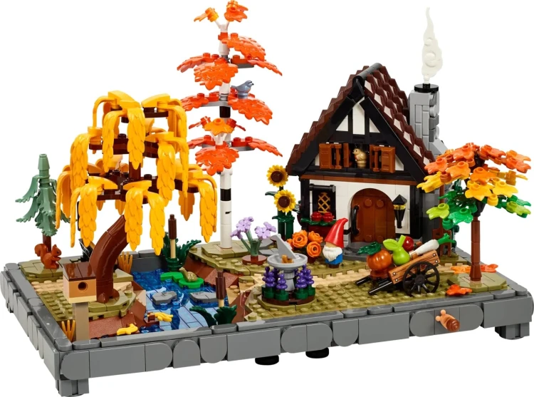 Klocki LEGO Jesienny ogród z chatką 11372 1102 elementy_4.jpg