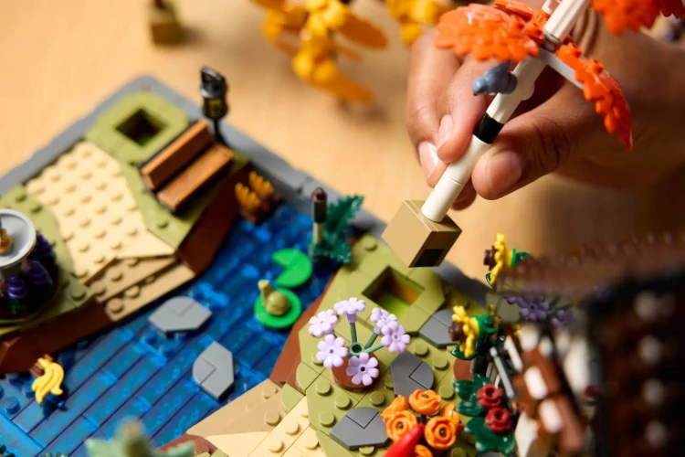 Klocki LEGO Jesienny ogród z chatką 11372 1102 elementy_12.jpg