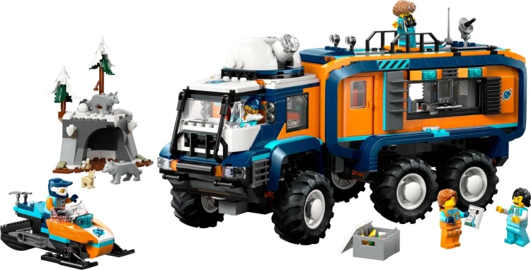 Klocki LEGO City 60471 Ciężarówka z laboratorium arktycznej odkrywczyni_3.jpg