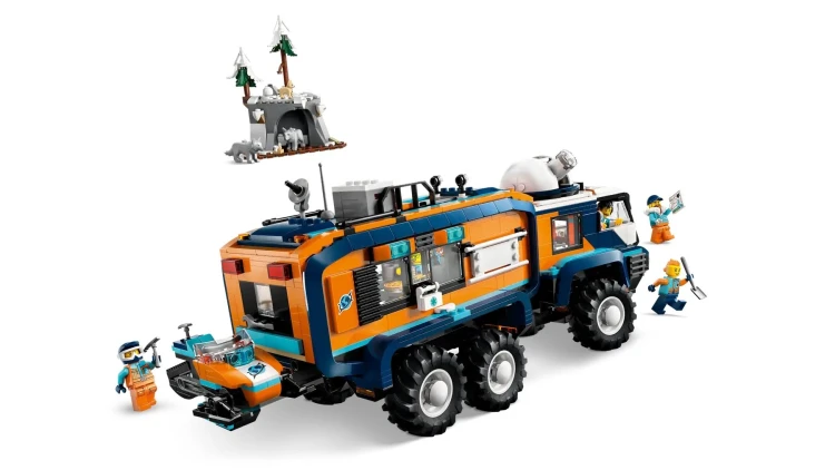 Klocki LEGO City 60471 Ciężarówka z laboratorium arktycznej odkrywczyni_4.jpg