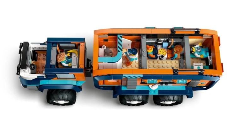 Klocki LEGO City 60471 Ciężarówka z laboratorium arktycznej odkrywczyni_6.jpg